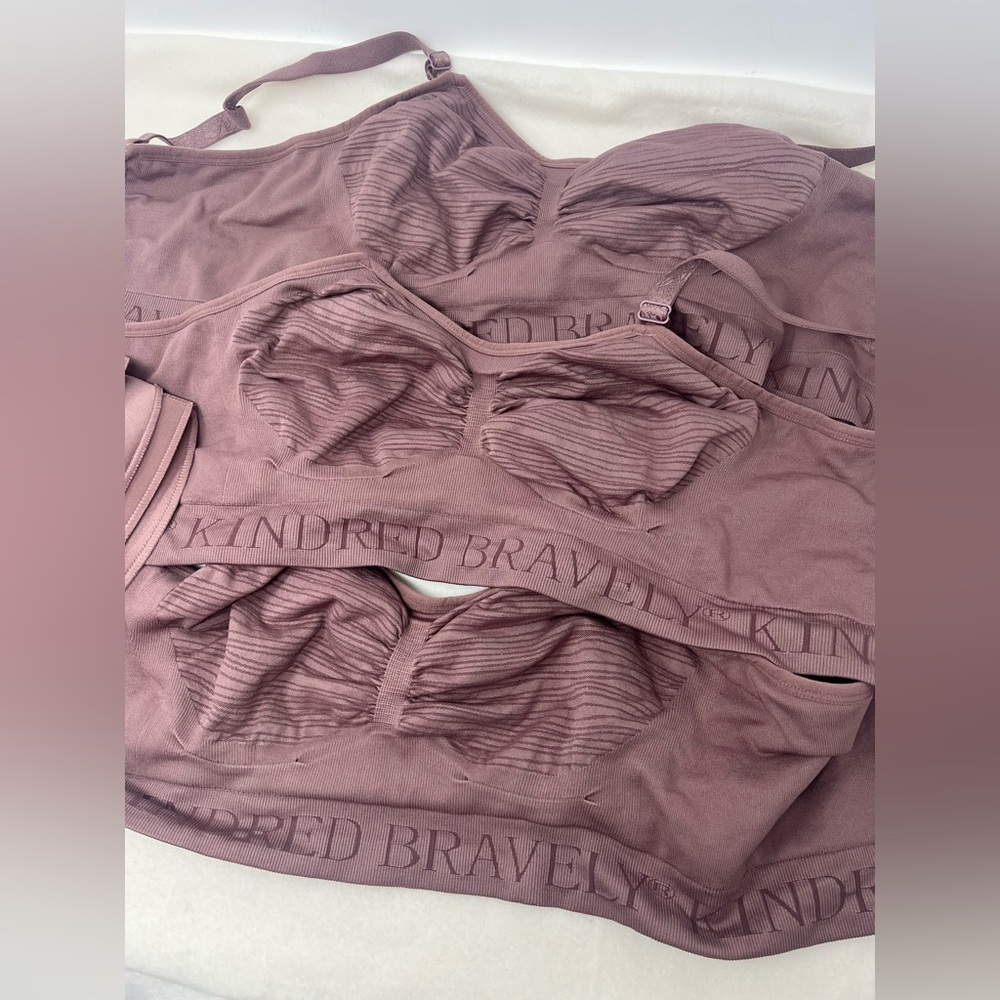 3 Kindred Bravely pumping nursing bras